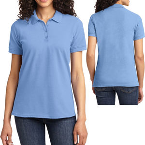 Camiseta de Manga Corta para Mujer, de Alta Calidad, con Logotipo Personalizado, Compresión Transpirable, 100% Algodón Oxford, Secado Rápido, Informal - Product Image 4