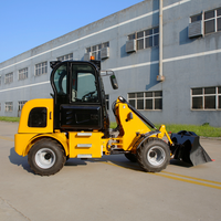 Langsung dari Pabrik |   Wheel Loader Kompak H280 1 Ton, Bucket 0.5m³ untuk Pertanian, Lanskap & Penanganan Material Konstruksi