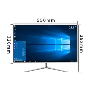 23.8inch1080P ekran Pc i7 6th 8GB + 256GB SSD + 500G HDD hepsi bir PC + klavye ve fare