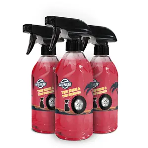 Tire shine cleaner spray for car High Quality Gloss coating 500ml car Trim Dressing