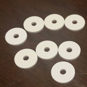 แหวนรองแบบแบน วงแหวนปิดผนึกทรงกลม ทำจากพลาสติก ABS อะคริลิก PMMA PP PVC แหวนรองกันลื่นสำหรับสกรู - Product Image 4