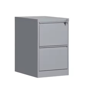 Nhỏ dọc 2 ngăn kéo thép Tủ hồ sơ với chìa khóa lõm xử lý câm trượt tải mạnh mẽ cho bệnh viện - Product Image 1