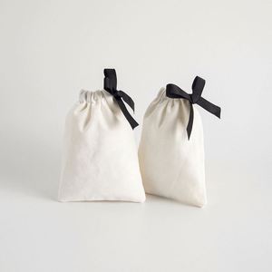 Factory Direct Supply Cotton Flannel <b>Jewelry</b> Storage Bag with Drawstring Closure Multi-Size Options Fashion Style <b>Packaging</b> - Product Image 5