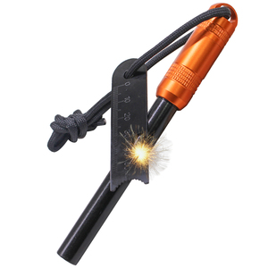 Kit allume-feu à capsule en aluminium étanche Ferrocerium Ferro Rod avec bouchon d'incendie d'urgence <span class=keywords><strong>Tinder</strong></span> <span class=keywords><strong>pour</strong></span> le camping et la randonnée - Product Image 2