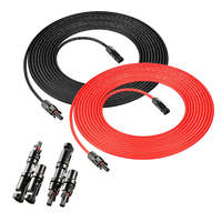 Cable Solar Fotovoltaico H1Z2Z2-K de CC con Aislamiento de PVC, Conductor de Cobre Estañado Flexible Retardante de Llama, Clasificación IP67, 0.6kV