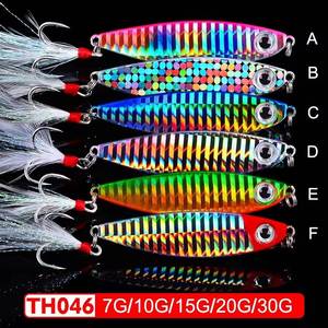 PROBEROS-Leurre <span class=keywords><strong>en</strong></span> métal VIB, leurre de pêche, cuillère, gabarits de mer, pêche au thon, <span class=keywords><strong>hiver</strong></span> - Product Image 6