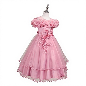 Vestido <span class=keywords><strong>de</strong></span> Princesa <span class=keywords><strong>de</strong></span> Verano <span class=keywords><strong>para</strong></span> <span class=keywords><strong>Niñas</strong></span>, Vestido <span class=keywords><strong>de</strong></span> Flores, Ropa Infantil, Disfraz <span class=keywords><strong>para</strong></span> Fiesta <span class=keywords><strong>de</strong></span> Cumpleaños, Actuación, Boda, Venta al por Mayor en China - Product Image 3