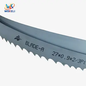 Yeni tasarım özel bant testere Bimetal bant testere bıçağı metal işçisi için M42 şerit testere