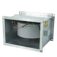 Ventilateur centrifuge en ligne robuste, facile à installer, sans fondation, OEM/ODM, pour la ventilation des conduits de stockage en entrepôt