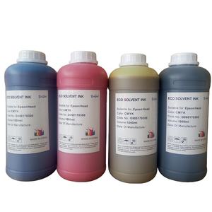 Tinta Eco Solvente CMYK Yinghe para Cabezales de Impresora XP600 DX5 I3200, Tinta Eco Solvente de Alta Calidad en Almacén Global de Yinghe - Product Image 1