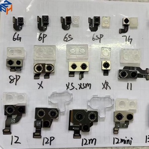 อะไหล่กล้องด้านหลังสำหรับ iPhone,อะไหล่สำหรับ iPhone X XS Max XR 11 Pro 12 Mini 13 Pro 14 Plus ขั้วต่อสาย Flex - Product Image 1