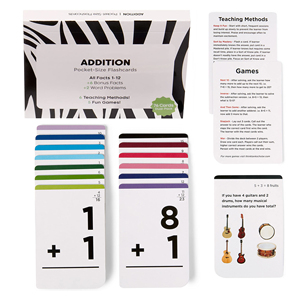 Toán học tập thẻ Montessori Toán học hoạt động thẻ Flashcards trong hộp - Product Image 5