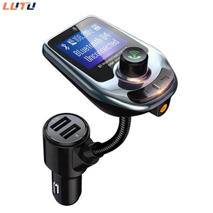 2019 le nouveau kit mains libres D4 Bluetooth <span class=keywords><strong>voiture</strong></span> + transmetteur FM + lecteur MP3 de <span class=keywords><strong>voiture</strong></span> + chargeur de <span class=keywords><strong>voiture</strong></span> - Product Image 2