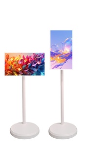 Televisor inteligente Android de 27 pulgadas con pantalla táctil de 1080p y monitor portátil de panel móvil completo con batería con ruedas Smart TV - Product Image 5