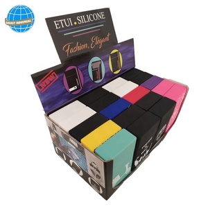 Boîte à cigarettes en <span class=keywords><strong>silicone</strong></span> en vente chaude, poche, taille standard, étui à cigarettes - Product Image 2