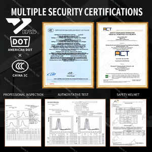 Casco de motocicleta con sistema de frenos antibloqueo de cara abierta Modular Unisex de alta calidad con aprobación de punto doble <span class=keywords><strong>Vior</strong></span> 1 año de garantía - Product Image 6