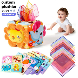 Giocattolo Educativo Ecologico per Neonati con Carta Sfrigolante e Tessuto Peluche, Giocattoli da Tirare per Regali di Pasqua - Product Image 1