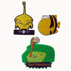 Promotion Aimants de réfrigérateur 3D en PVC personnalisés, aimants en caoutchouc souple en PVC personnalisés à bas prix - Product Image 3