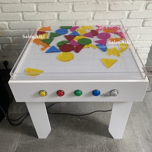 Sân Chơi Trẻ Em Thiết Bị Trong Nhà Tương Tác LED Màu Sắc Thay Đổi Ba Trò Chơi Cảm Giác Ánh Sáng Bảng Cho Giáo Dục Khác Đồ Chơi - Product Image 1