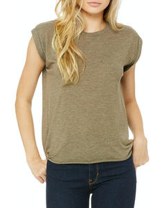 High Quality <b>Ladies</b> <b>Sleeveless</b> Gym Workout Tank Top Wholesale Screen Printed Plain Modal Spandex T-<b>Shirt</b> Custom Logo Casual - Product Image 5