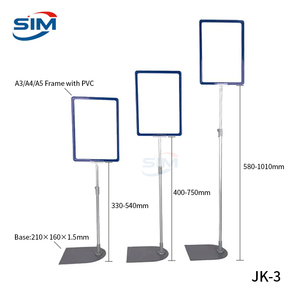 A4 Pop quảng cáo áp phích khung nhựa nhãn giá chủ đứng cho siêu thị hiển thị - Product Image 2