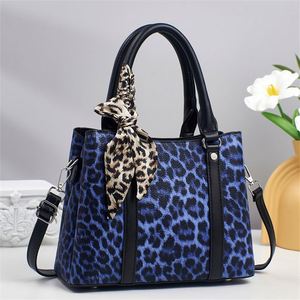 Hot Sale Leopard Tote Bags Large Capacity Leather Handbags Lady's PU Crossbody Shoulder Bag - Product Image 1