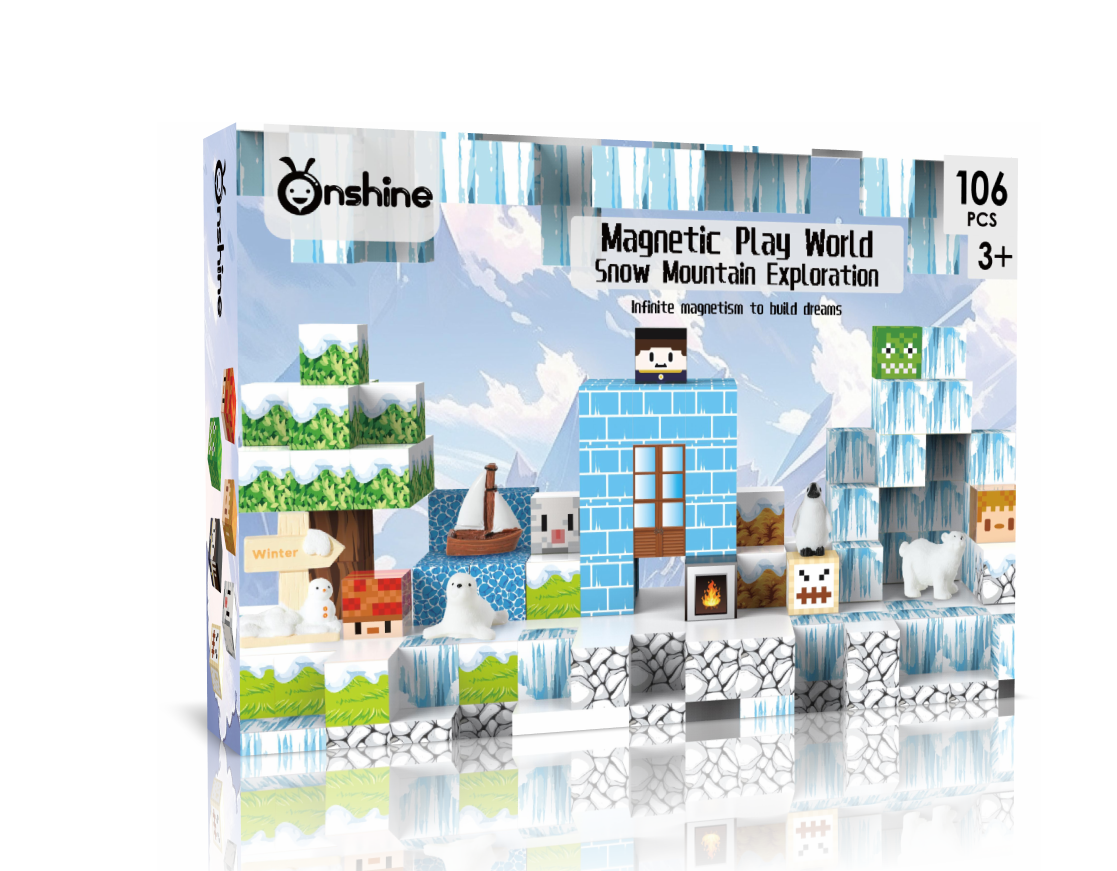 Exploración de la montaña de nieve 2,0 cm 106 PCS