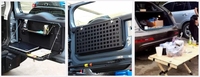 Boîte latérale noire en alliage d'aluminium/ABS de haute qualité, accessoires de modification automobile pour Chery Jetour T2 Traveller, barre de toit