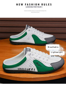 Scarpe Casual da uomo in Mesh traspirante Sneakers Casual Slip leggere da passeggio per esterni pantofole resistenti alla moda <span class=keywords><strong>facili</strong></span> da pulire - Product Image 2