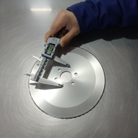 Lame de détartrage industrielle pour poissons (tilapia, saumon, truite) – Disque de remplacement pour machine automatique de détartrage de poissons 200 mm HSS