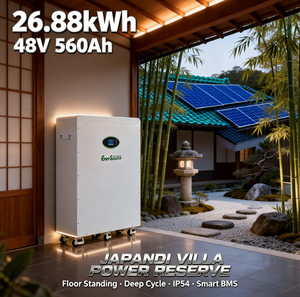 Batterie au lithium 48V 560Ah 26kWh pour système de batterie sur pied avec roues - Product Image 4