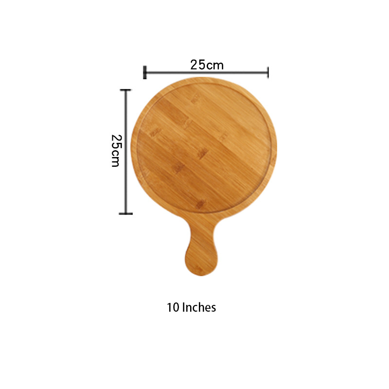 tavola per pizza gialla da 10 pollici