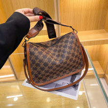 <span class=keywords><strong>Bolso</strong></span> de Hombro Vintage de Nuevo Estilo para <span class=keywords><strong>Mujer</strong></span>, <span class=keywords><strong>Bolso</strong></span> Bandolera Casual de Moda, <span class=keywords><strong>Bolso</strong></span> de Mano Simple de Gran Capacidad para Dama - Product Image 3