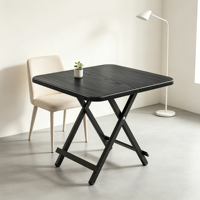 Table à manger pliable portable, bureau pliant carré multifonctionnel, gain de place, table de petit-déjeuner domestique intérieure, cuisine, parc