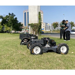 Nuevo cortacésped sobre orugas duradero fácil de operar cortacésped eléctrico de alta productividad cortacésped con Control remoto cortacésped de jardín - Product Image 2