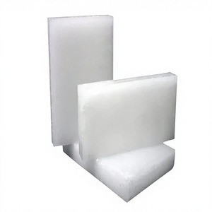 White Microcrystalline <b>Paraffin</b> <b>Wax</b> Solid Block Bulk Slab for Cosmetics <b>Candles</b> Coatings Industrial Applications High Purity - Product Image 1