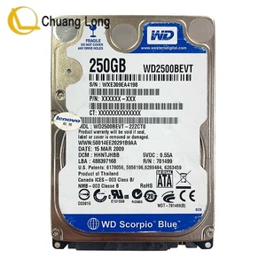 Disco Duro SATA WD2500BEVT 250GB 9.5mm Western Digital, Pieza de Repuesto para PC, ATM, CRM, CRS, Kiosco de Autoservicio WD2500BEVT-22ZCT0 - Product Image 2
