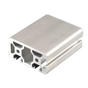 Profilé en aluminium en stock d'usine 4080 N2 à double étanchéité pour cadre de table d'atelier, découpe libre - Product Image 5