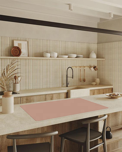 Napperon de table en silicone avec impression de logo Tapis de cuisson réutilisable Passe au lave-vaisselle Napperon de table en silicone de cuisine de grande taille écologique - Product Image 2