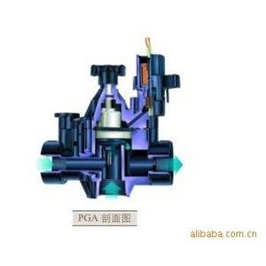 Válvula Solenoide de Plástico con Revestimiento de Nylon, Estándar Americano, Control de Flujo Inteligente para Riego, Agua, Aire, Líquido, Temperatura Ambiente - Product Image 3
