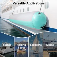 FBSPORT Pare-battages gonflables ajustables pour ponton et bateaux de petite taille, avec clips de fixation, tailles Socks, pour yachts et bateaux