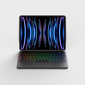 Tastiera magica per <span class=keywords><strong>Apple</strong></span> <span class=keywords><strong>iPad</strong></span> <span class=keywords><strong>Pro</strong></span> <span class=keywords><strong>11</strong></span> Inch 3rd 2nd <span class=keywords><strong>Pro</strong></span> 12.9 "5th Air 4th Magnetic Trackpad retroilluminato astuto Cover per tastiere intelligenti - Product Image 6