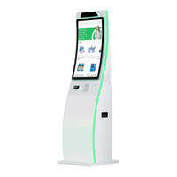Système de gestion de file d'attente intelligent à écran tactile incurvé pour restaurant, banque, hôpital, clinique, cinéma, kiosque