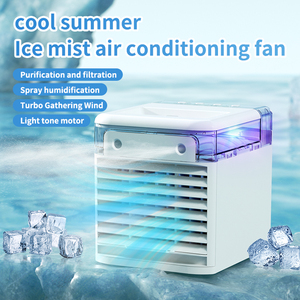 Nuevo Enfriador de Ambiente Evaporativo Portátil <span class=keywords><strong>4</strong></span> en 1 para el Verano 2023, Ventilador con 3 Velocidades de Viento, Aire Acondicionado Pequeño - Product Image 3