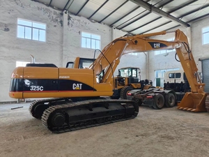 Excavadora hidráulica diésel Caterpillar 325C de alta calidad, tamaño mediano, gran capacidad de trabajo, mejor precio, bomba de Motor usada Original - Product Image 3