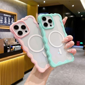 เคสโทรศัพท์สีลูกกวาดสไตล์น่ารักสำหรับ iPhone 15 Pro Max เคสกันกระแทกสำหรับ iPhone 16 15 14 อุปกรณ์เสริมโทรศัพท์มือถือ - Product Image 3