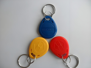 Portachiavi intelligente in plastica ABS per biglietto da visita per porta dell'hotel con portachiavi personalizzato 125kHz frequenza RFID - Product Image 5