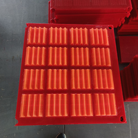 Plaque de tamisage en polyuréthane (PU) résistante à l'abrasion pour la séparation de sable et de pierre dans l'exploitation minière, maille de tamis vibrant en polyuréthane pour systèmes de déshydratation