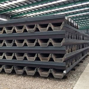 Cán nóng lạnh hình thành thép carbon U phần thép tấm cọc cho căn hộ và biệt thự cơ sở - Product Image 2