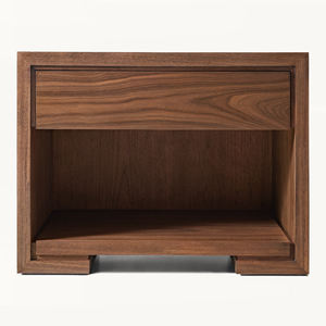 Customize Handicraft High End Antique Style Indoor Solid Wood <b>Bedroom</b> <b>Furniture</b> Nightstand - Product Image 4